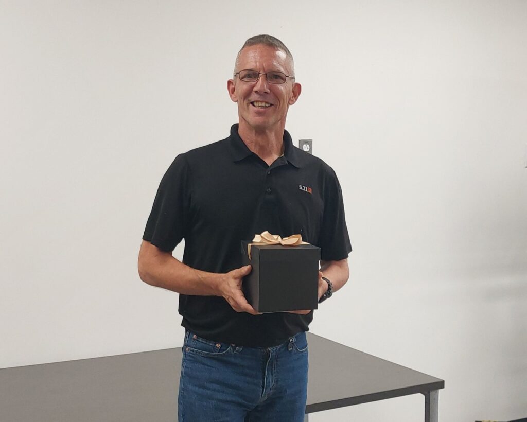 July 2024's Kris-Tech Employee of the Month is Steve Pietrowski!